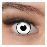 charmiga Kontaktlinsen ohne Stärke Halloween, Cosplay Vampir, Devil Luna White,