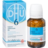 DHU-ARZNEIMITTEL BIOCHEMIE DHU 6 Kalium sulfuricum D 6
