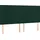 vidaXL Boxspringbett 200 x 200 cm Dunkelgrün