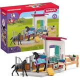 Schleich Horse Club 42611 - Pferdebox mit Stute und Fohlen
