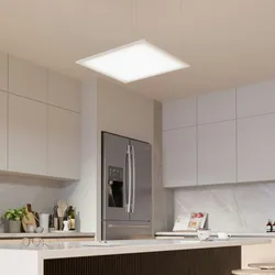 TecTake GmbH LED-Paneel Lucerna, ultraflach, warmweiß, stromsparend - 62 x 62 cm