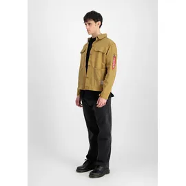 Alpha Industries Color Block Overshirt khaki S