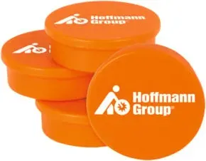 Organisationsmagnete-Set 4-teilig, bedruckt, Ferrit,⌀ 25 mm