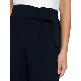 Zero Culotte Weites Bein Blau 38