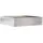 vidaXL Raseneinfassung 50 x 50 x 13 cm  Silber