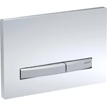 Geberit Sigma 50 Drückerplatte Spiegelglas/Rauchglas Aluminium