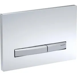 Geberit Sigma 50 Drückerplatte Spiegelglas/Rauchglas Aluminium