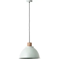 Brilliant Erena 1-flg. 38 cm rund Metall/Holz hellgrün