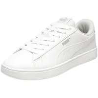 Puma Rickie Classic Sneaker, Weiß, kühles Hellgrau, 44 EU