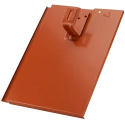 Lehmann Modulhalter Braas Tegalit, ziegelrot Metalldachziegel