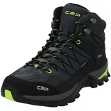 CMP Rigel Mid Trekking Shoes Wp grey-yellow fluo 41