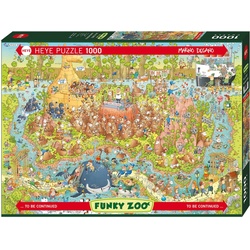 HEYE Puzzle Australian Habitat, 1000 Puzzleteile, Made in Germany bunt