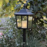 Star Trading Deutschland GmbH LED-Grablaterne Flame Lantern, Höhe 52 cm