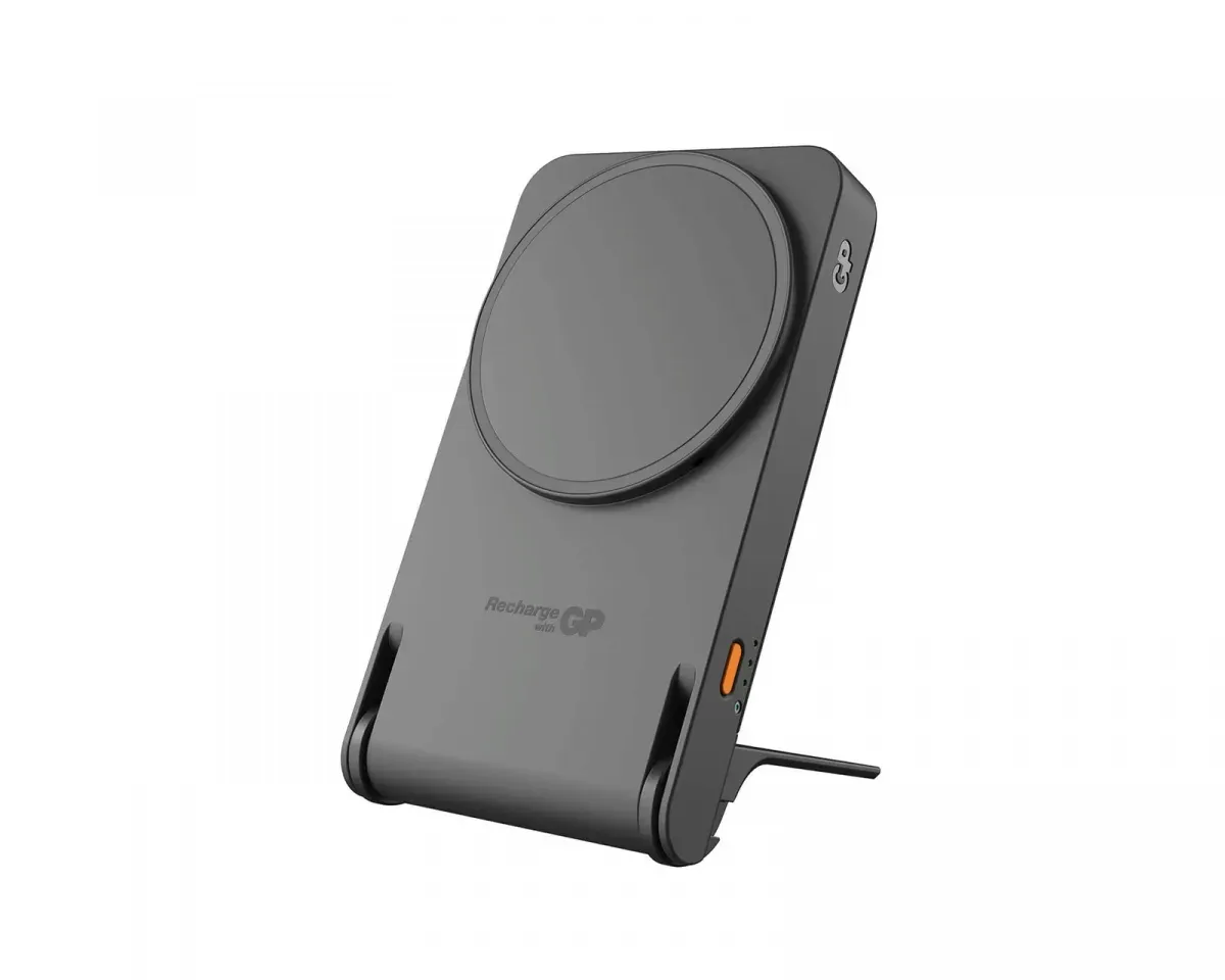 GP Powerbank Magnetic Safe 2-In-1 Drahtlos 5000mAh
