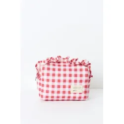 Gina Tricot - Toiletry bag - Taschen & Portemonnaies - Rot - ONESIZE - Dame - Rot - ONESIZE
