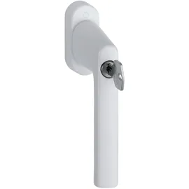 HOPPE Fenstergriff Hamburg 0700LS/U26 100NM Alu.F9016 verkehrsweiß 32-42mm abschl.
