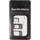 AccuCell SIM-Kartenadapter 4in1, Adapter Micro-SIM auf SIM, Nano-SIM auf SIM, Nano-SIM auf Micro-SIM