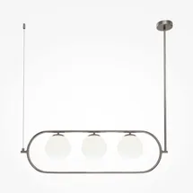 Maytoni Pendellampe Pendelleuchte Hängelampe Hängeleuchte Esszimmerlampe 3 Flammig Glas