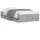 vidaXL Bettgestell 90 x 190 cm Grau