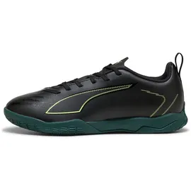Puma Ultra 6 Play IT Hallenschuhe Kinder puma black/fizzy light/green terrain 34