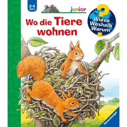 Ravensburger - Wieso? Weshalb? Warum? junior: Wo die Tiere wohnen, Band 46