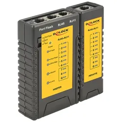 Delock Cable Tester + Portfinder - Netzwerktester-Set