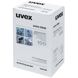 Uvex 9963 000 Brillenreinigungstuecher 100St.