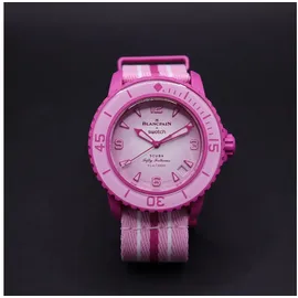 Swatch Blancpain x Swatch Fifty Fathoms Pink Ocean - Original mit Zertifikat