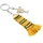 Grupo Erik Schlüsselanhänger Ringe Harry Potter Hufflepuff Schlüsselring - Offizieller Harry Potter Geschenke Fanartikel