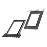 VELUX Austausch-Eindeckrahmen für alte VELUX Fenster (GGU/GPU/GGL/GPL/GZL/GHL) EZ 1000 mit BFX Folienanschluss