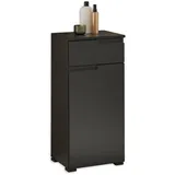 BASIC by Balculina Midischrank Spice 40 x 85 x 32 cm Schwarz