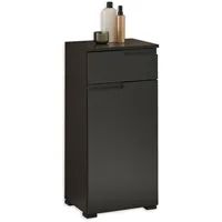 BASIC by Balculina Midischrank Spice 40 x 85 x 32 cm Schwarz