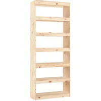 vidaXL Bücherregal 80 x 30 x 199,5 cm Braun