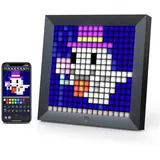 Divoom Pixoo Digitaler Bilderrahmen, Schwarz