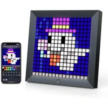 Divoom Pixoo Digitaler Bilderrahmen, Schwarz