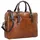 Castelijn & Beerens Rien Aktentasche RFID Leder 41 cm Laptopfach braun