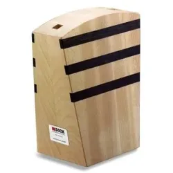 DICK Messerblock Holz mit Magnet leer
