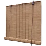 vidaXL Bambusrollo 140 x 160 cm Braun