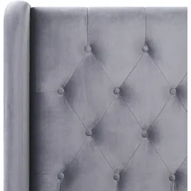 Beliani Forbach 140 x 200 cm Grau