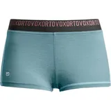 Ortovox 185 Rock'N'Wool Hot Pants - Merinowolle Laufunterhosen Icy Shore XS