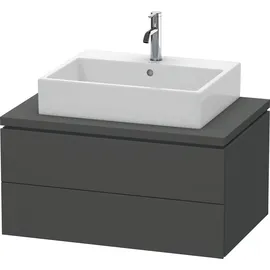 Duravit L-Cube 82x54,7cm, graph ma, f Kons, 2 Schub.