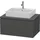 Duravit L-Cube 82x54,7cm, graph ma, f Kons, 2 Schub.