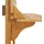vidaXL Balkon-Stehtisch 90 x 37 x 122,5 cm Braun