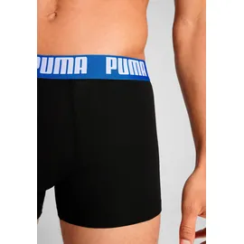 Puma Boxershorts Organically Black / Blue / Red XL 2er Pack