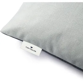 Tom Tailor Dekokissen Dove Signature 60 x 40 cm Grau