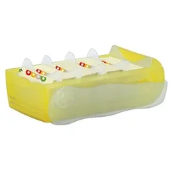 HAN Karteikasten CROCO 998-653 DIN A8 PP gelb transluzent