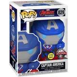 Funko Pop! Marvel Avengers Mech Strike - Captain America Glow in The Dark