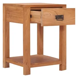 vidaXL Nachtschrank Alla 35 x 35 x 50 cm Braun