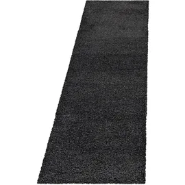 Ayyildiz Teppiche Fluffy 3500 Hochflorteppich 60 x 110 cm grau