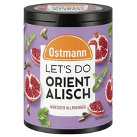 Ostmann Gewürze - Let's Do Orientalisch | Gewürzzubereitung für Couscous, Reis- oder Fleischgerichte | Würziger Allrounder mir Kreuzkümmel, Zimt und Koriander | 60 g in recyclebarer Metalldose